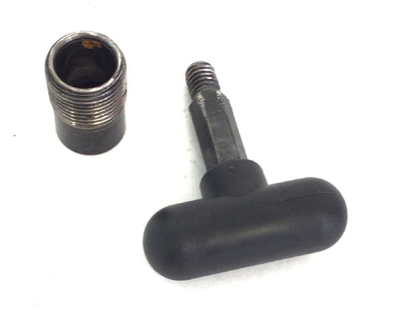 BodySolid Strength System Sleeve Bushing threaded with T Handle Set Pin 8250012b - hydrafitnessparts