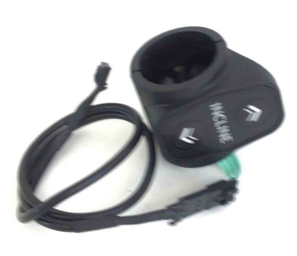 Bowflex 100501 Treadmill Incline Button W/Wire Handlebar Switch BXT116-IBWWHS - hydrafitnessparts