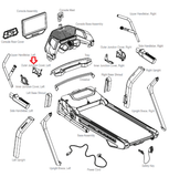 Bowflex 22 - T22 Treadmill Left Inner Junction Cover 8024546 - hydrafitnessparts