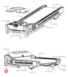 Bowflex 22 - T22 Treadmill Leveler Foot Leveler Pad 22-LFP - hydrafitnessparts
