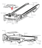 Bowflex 22 - T22 Treadmill Motor Drive Belt MFR-208J or PJ529 22-MDB - hydrafitnessparts