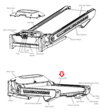 Bowflex 22 - T22 Treadmill OEM Walking Running Belt Treadbelt T22-WB - hydrafitnessparts