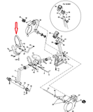 Bowflex Schwinn 210p 215P 220P 230i 920i Recumbent Bike Back Seat Pad 98306 - fitnesspartsrepair