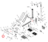 Bowflex Schwinn Strength System Leg Extension Curl Tube For Home Gym 95206 - hydrafitnessparts