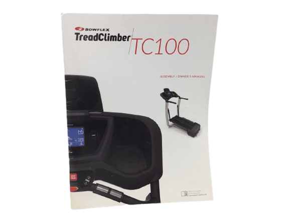 Bowflex Tc100 Treadclimber - 100456 Treadmill Owner's Manual - hydrafitnessparts