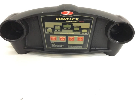 Bowflex TC3000 Treadmill Display Console Assembly - fitnesspartsrepair