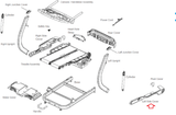 Bowflex Treadclimber TC20 Treadmill Left Side Cover 004-0740 - hydrafitnessparts