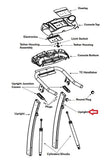 Bowflex Treadclimber TC3000 Treadmill Right Upright With Decal PK1172 - fitnesspartsrepair