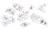 Concept 2 Model C D E W PM5 Monitor Indoor Rower End Cap 1009 - hydrafitnessparts