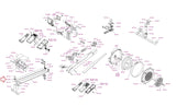 Concept 2 Model C D E W PM5 Monitor Indoor Rower Rear Bumper 1008 - hydrafitnessparts