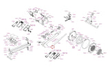 Concept 2 Model D E W PM5 Monitor Indoor Rower Hanger Threaded Shaft 1101 - hydrafitnessparts