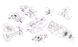 Concept 2 Model D E W PM5 Monitor Indoor Rower Right Foot Stretcher 1056 - hydrafitnessparts