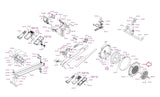 Concept 2 Model D W PM5 Monitor Indoor Rower Fan Cover Assembly 2845 - hydrafitnessparts