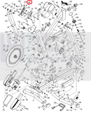 cxNordicTrack Stationary Bike Adjustment Block 392785-hydrafitnessparts
