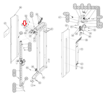 Cybex 18000 18010 Strength System Thread Block 18000-319 - hydrafitnessparts