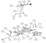 Cybex 515T 530T 520T 500T 450T Treadmill Hex Head Bolt 3/8"-24-2.70" HS-60023 - hydrafitnessparts