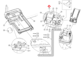 Cybex 525T Treadmill Lower Motor Control Board Controller Cover FS-23929 - hydrafitnessparts