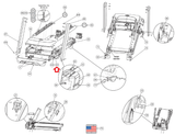 Cybex 525T Treadmill Standoff Male Female Thread .5mm AX-23657 - hydrafitnessparts