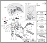 Cybex 770T - 770T-GO-05 790T - 790T-GO-04 Treadmill Louver Fan PL-22578 - hydrafitnessparts