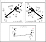 Cybex Arc Trainer 360A 362A Elliptical Drive Linkage Axle KFM-20911 - hydrafitnessparts