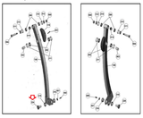 Cybex Arc Trainer 360A 362A Elliptical Front Linkage Arm Pin KHP-20912 - hydrafitnessparts