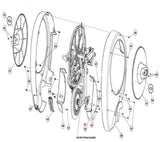 Cybex Arc Trainer 360A 362A Elliptical Right Rear Main Cover KPL-22034 - hydrafitnessparts