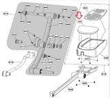 Cybex Arc Trainer 360A Arc Trainer 362A Elliptical Foot Pedal Toe Cap KPL-21982 - hydrafitnessparts