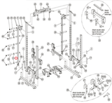 Cybex Big Iron 16285 16290 Strength System Plastic Spacer 5220-367 - hydrafitnessparts