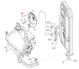 Cybex Life Fitness Strength System Jam Nut .375-24 JN714400 - hydrafitnessparts