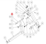 Cybex Strength System Axle Pivot Pin 12060-346 - hydrafitnessparts