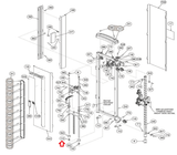 Cybex Strength System Guide Rod Cap 12210-348 - hydrafitnessparts