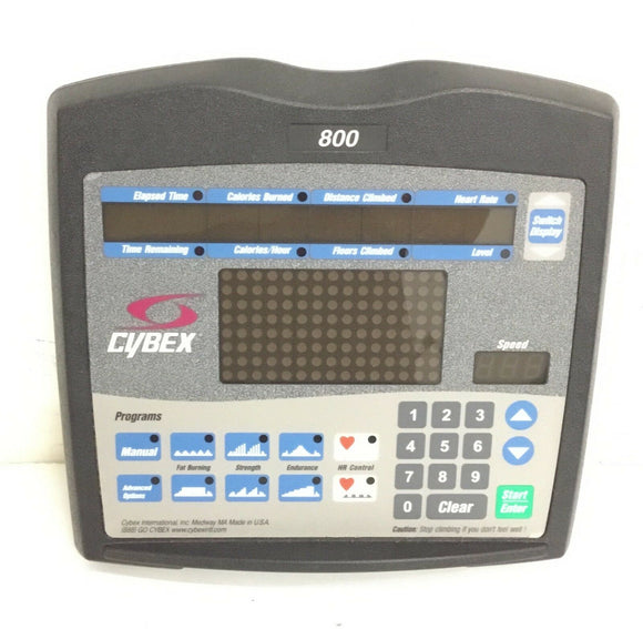 Cybex Tectrix Stepper 800 800S-CT Climber Display Console Panel EC-15056 - fitnesspartsrepair