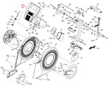 Epic A30E Elliptical Display Console Assembly MFR-ELEP19912 & 326639 - hydrafitnessparts