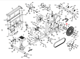 Epic FreeMotion A32E A35E A30E E 6.4 Elliptical Crank 325218 - hydrafitnessparts