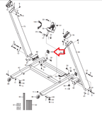 Epic FreeMotion Gold's Gym NordicTrack Proform Treadmill Base End Cap 251437 - fitnesspartsrepair