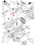 Epic Freemotion Healthrider Image Nordictrack Elliptical Arm Mid Spacer 212598 - fitnesspartsrepair