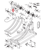 Epic FreeMotion HealthRider NordicTrack Elliptical Screw 5/16 250030 - fitnesspartsrepair