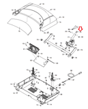 Epic FreeMotion NordicTrack Proform Treadmill Incline Stop Bracket 325480 - fitnesspartsrepair