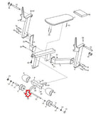 EPIC FreeMotion Treadmill Button Head Bolt Screw 3-8-X-1.75 GZ1012-19 - hydrafitnessparts