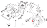 Epic Gold's Gym Health Rider NordicTrack Weslo Treadmill Stop Bracket 216123 - fitnesspartsrepair