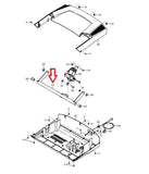 Epic Gold's Gym Proform Treadmill Lift Frame 350180 - fitnesspartsrepair