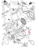 Epic Healthrider Image Proform Elliptical Right Crank Arm 181502 - fitnesspartsrepair