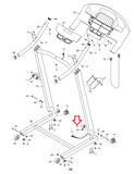 Epic Image NordicTrack Proform Weslo Treadmill Frame Pivot Spacer 240844 - fitnesspartsrepair