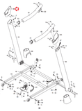 Epic Nordictrack Proform Reebok Treadmill Left Upright Cover 284248 - fitnesspartsrepair