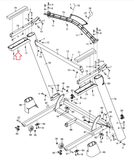 Epic NordicTrack Proform Treadmill Left Handrail Bottom Cover 393394 - hydrafitnessparts