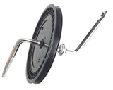 Exerpeutic Elliptical Flywheel Pulley with Crank Arm Assembly 6.5"- Ø260 075 - hydrafitnessparts