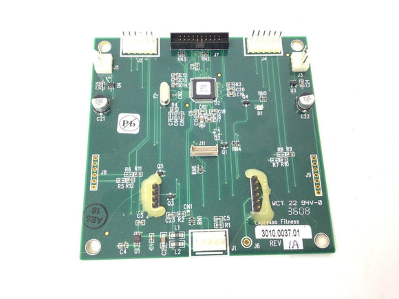 Expresso S3R WIN Stationary Bike Interface Connector Bus Board 3010.0037.01 - hydrafitnessparts