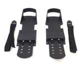 First Degree Fitness E-520 Fluid Rower Black Foot Plate with Buckle Set 61063 - hydrafitnessparts