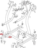 Frame Bushing 295667 Works with FreeMotion NordicTrack Residential Treadmill - fitnesspartsrepair