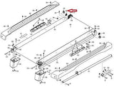 Frame Spacer 251133 Works with Epic FreeMotion HealthRider Proform 425 CT 995 ZLT Treadmill - fitnesspartsrepair